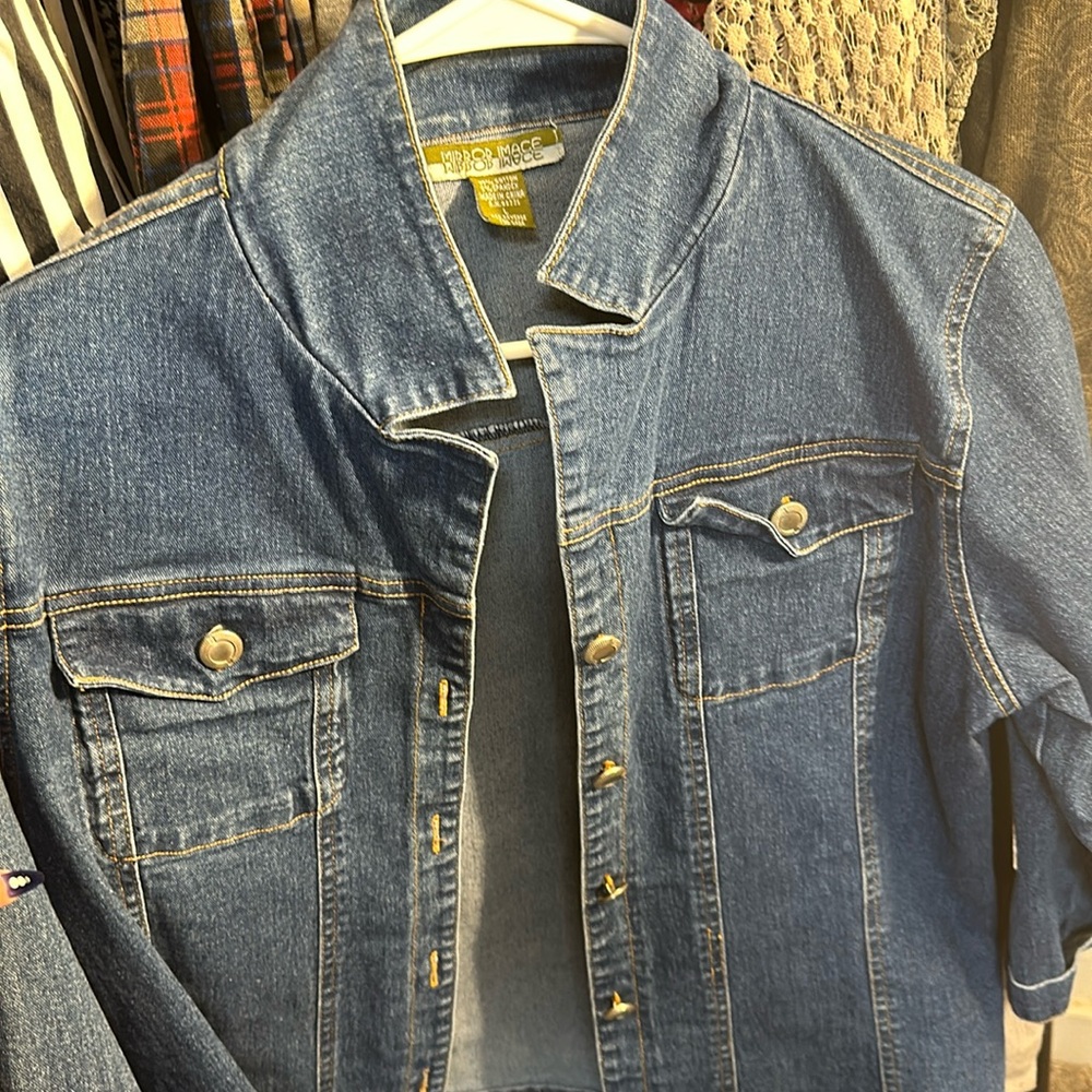 Mirror Image Jean Jacket